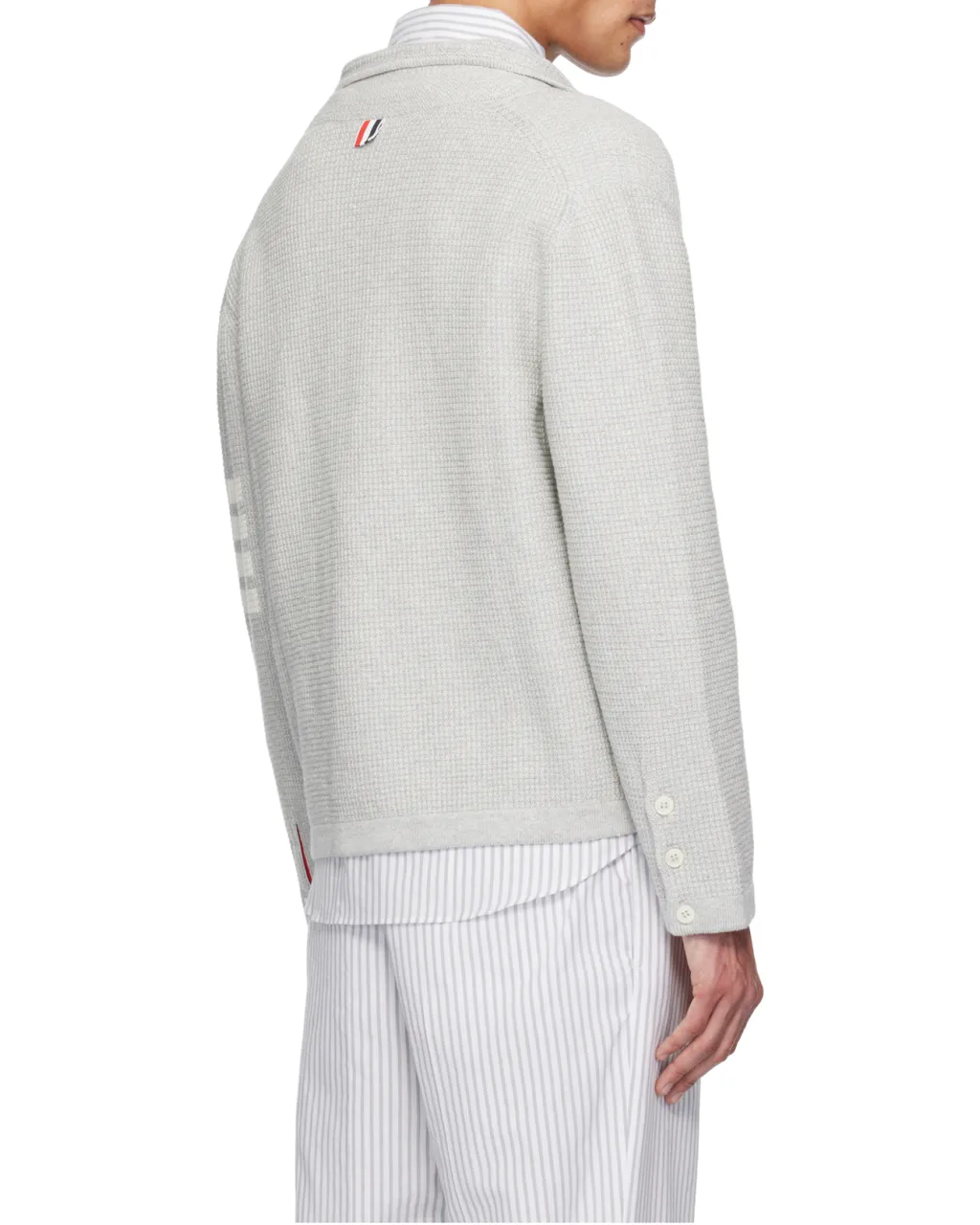 4-Bar V-Neck Cardigan