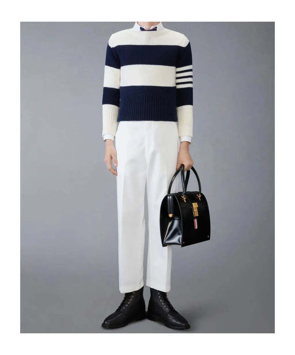 Striped Crewneck Jumper