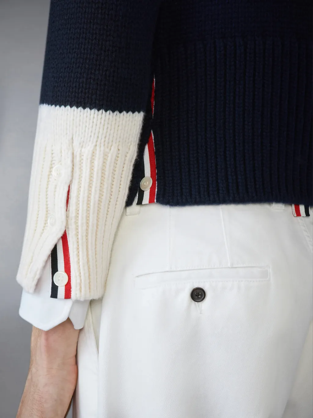 Striped Crewneck Jumper