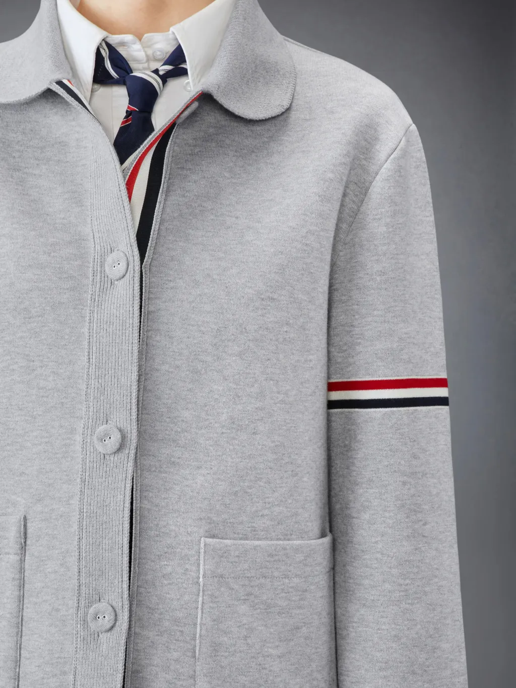 Rwb-Stripe Cotton Jacket