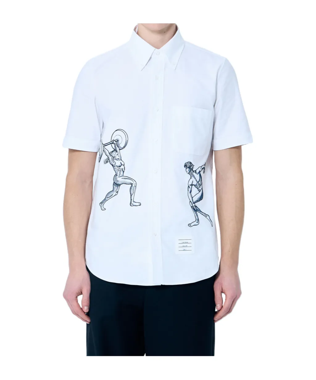 Embroidered Buttoned Shirt