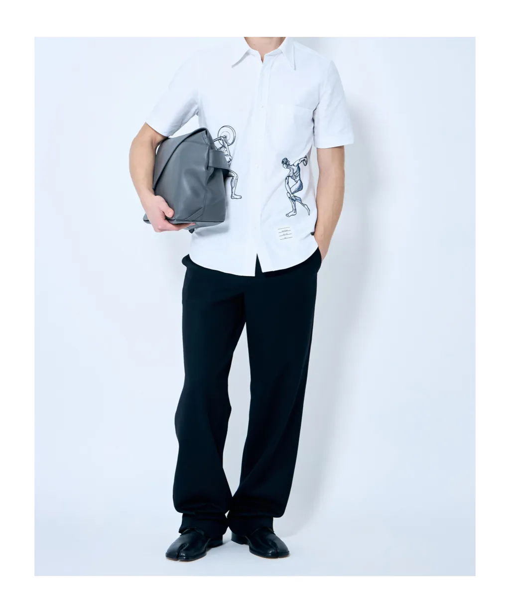 Embroidered Buttoned Shirt