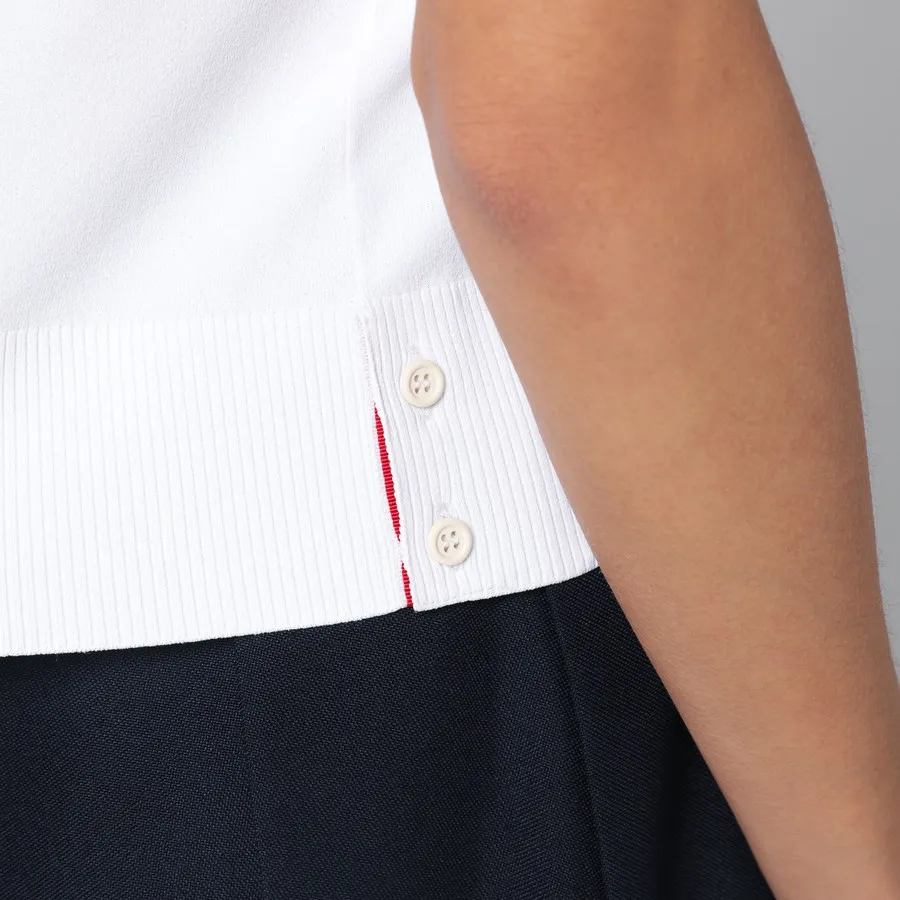 Rwb Striped Jersey Polo Shirt
