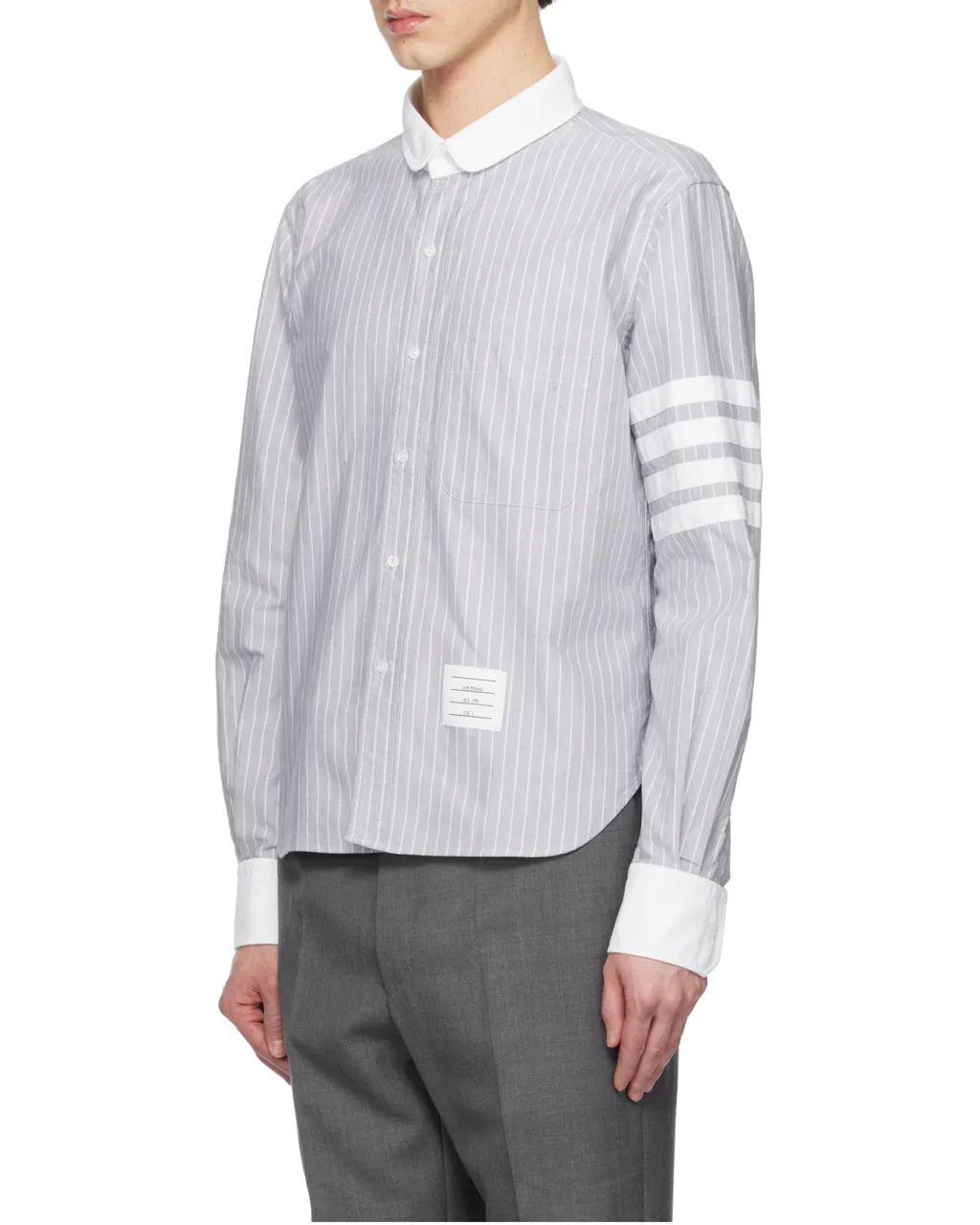 Oxford 4-Bar Shadow Pinstripe Shirt