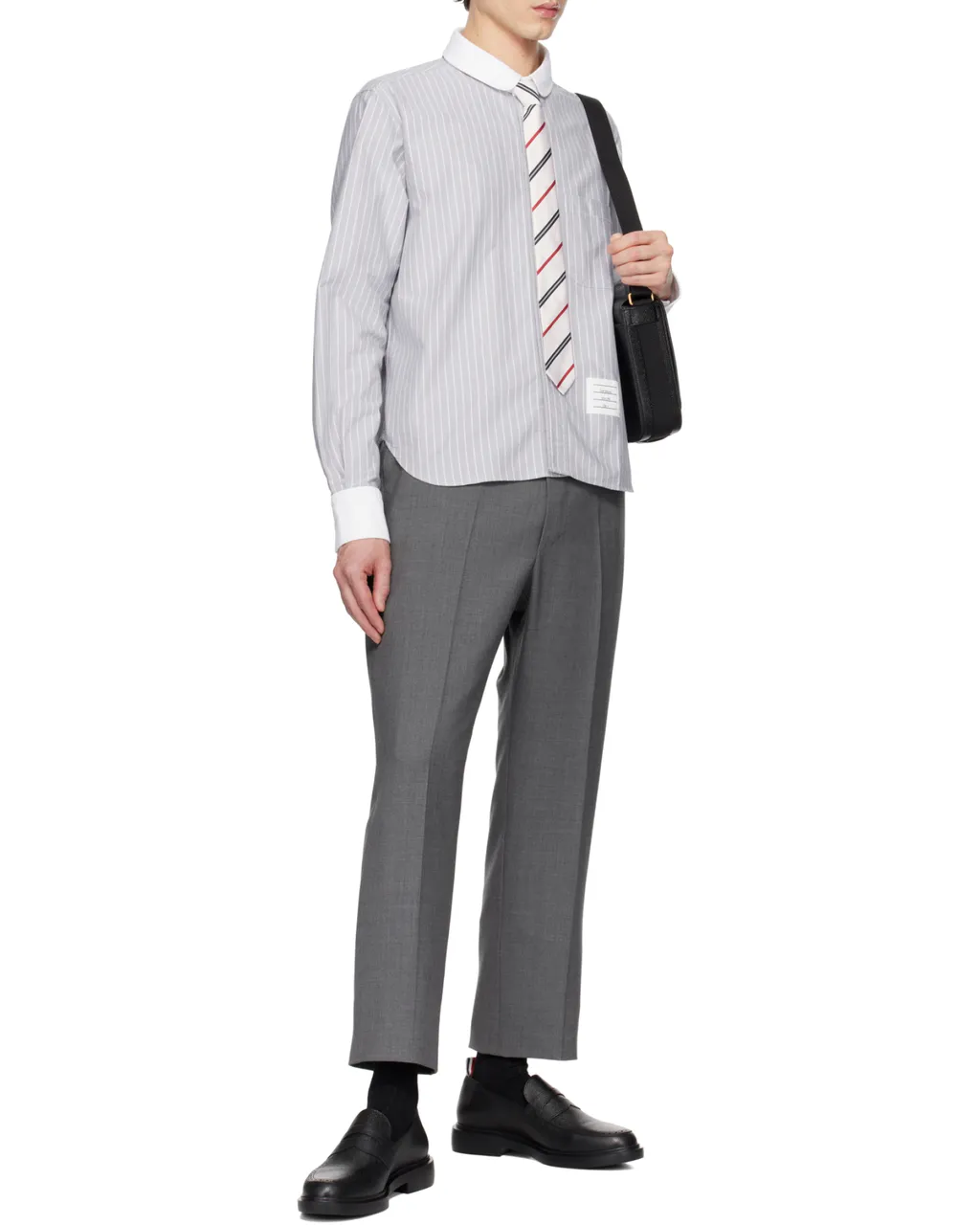 Oxford 4-Bar Shadow Pinstripe Shirt