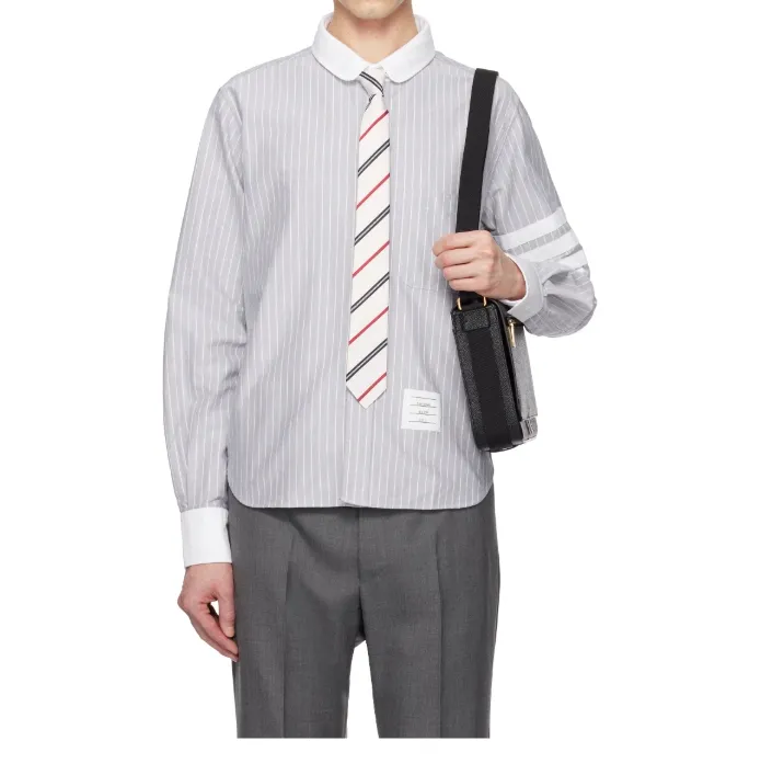 Oxford 4-Bar Shadow Pinstripe Shirt
