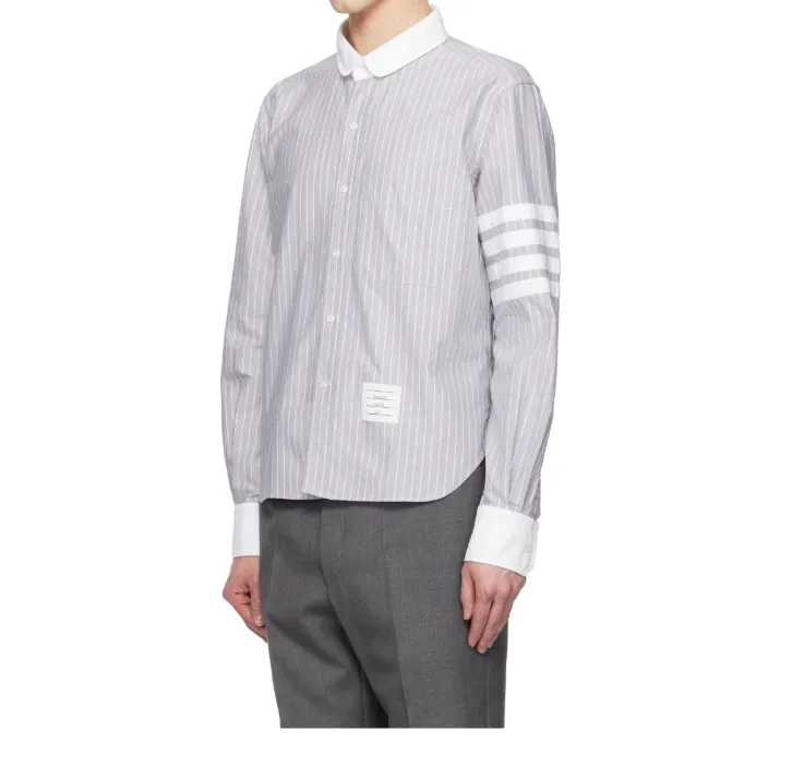 Oxford 4-Bar Shadow Pinstripe Shirt