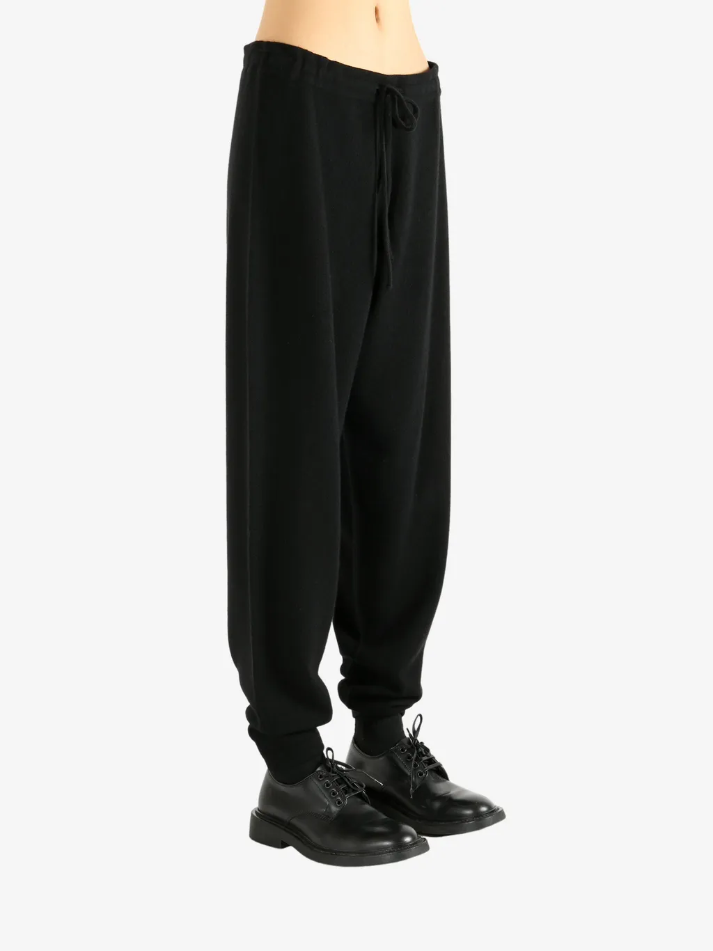 Drawstring Cashmere Trousers