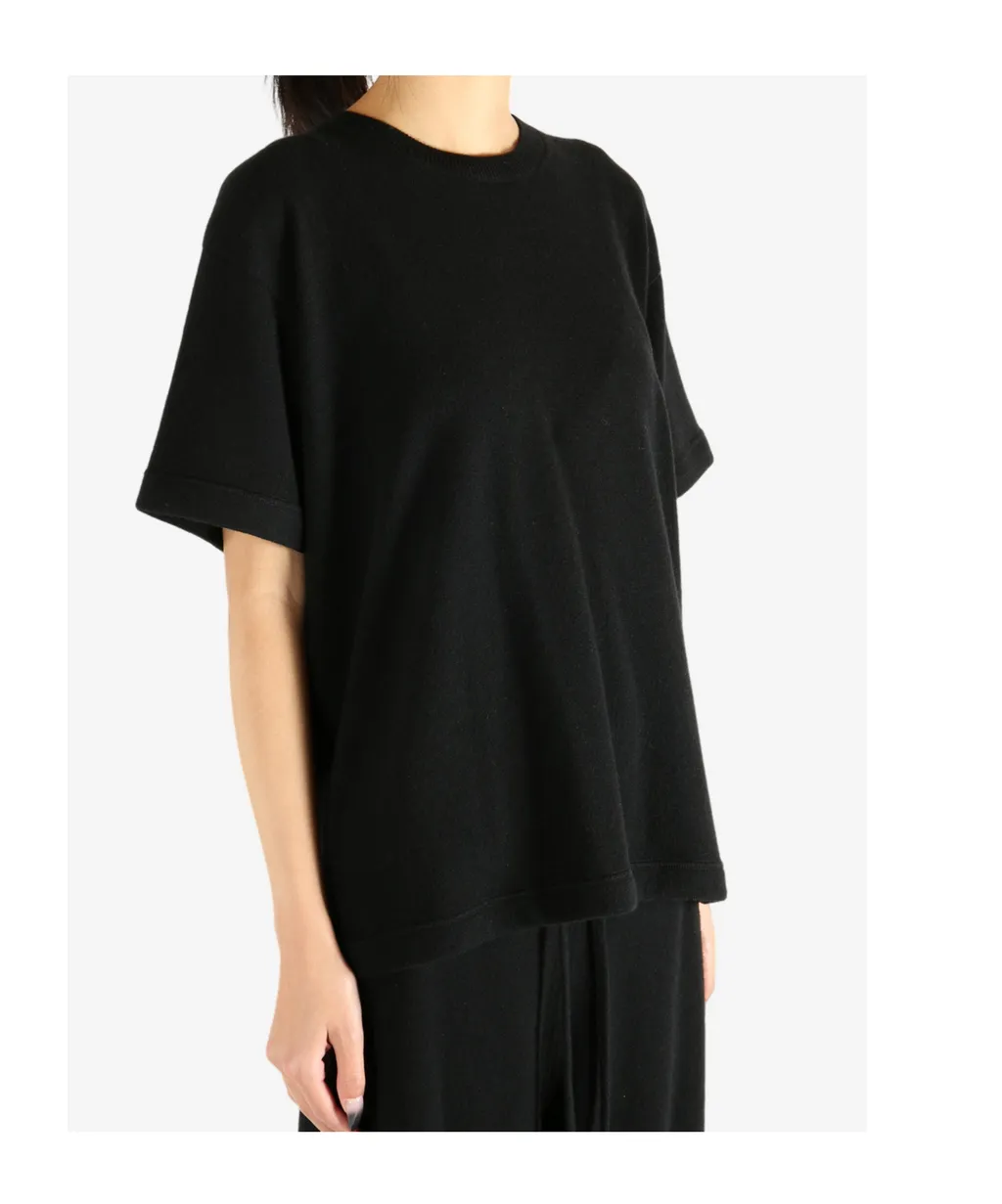 Short-Sleeve Knit Top