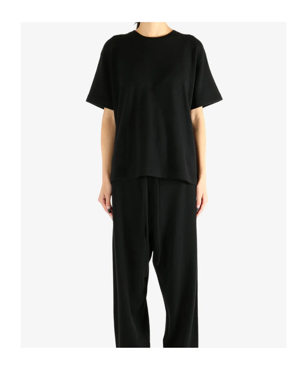 Short-Sleeve Knit Top