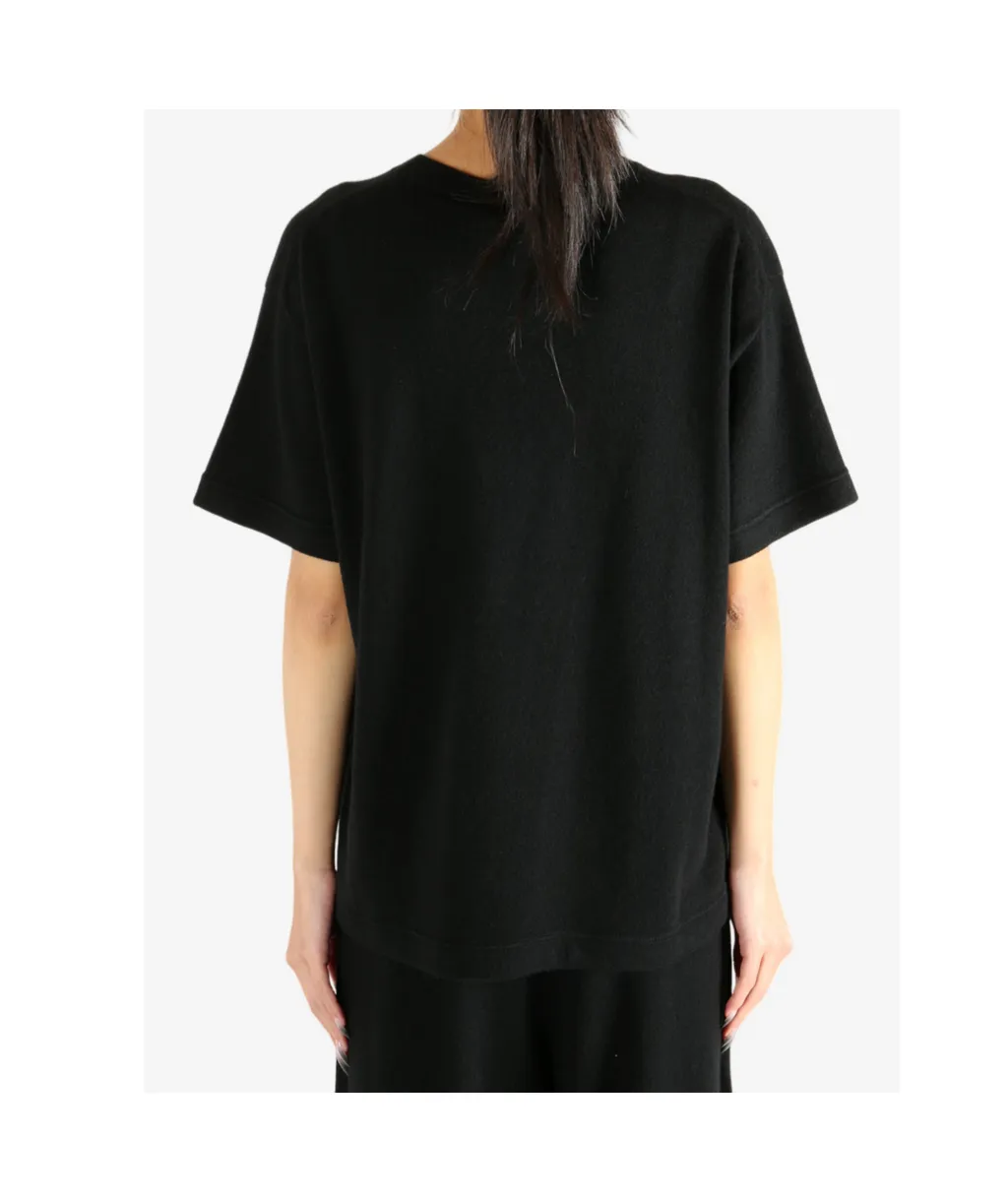 Short-Sleeve Knit Top