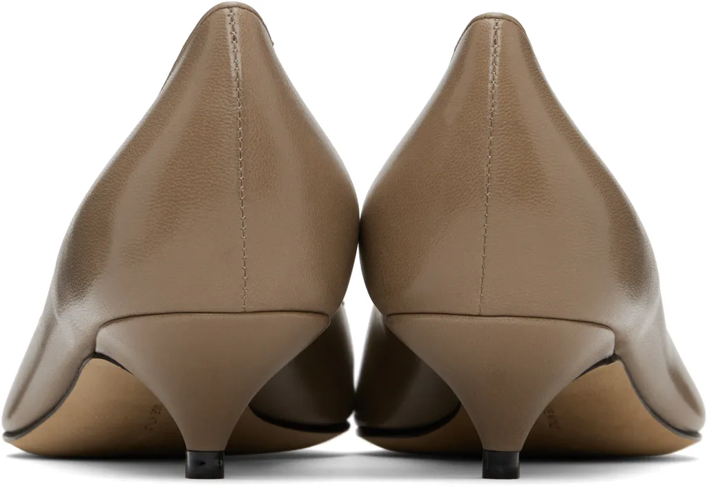 Pointed Mid-Heel Shoes