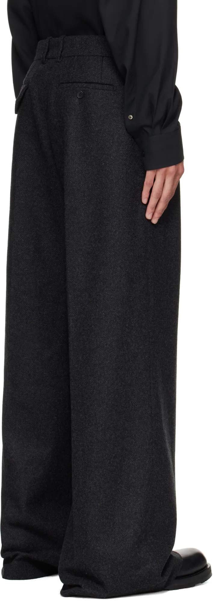 Wide-Leg Casual Pants
