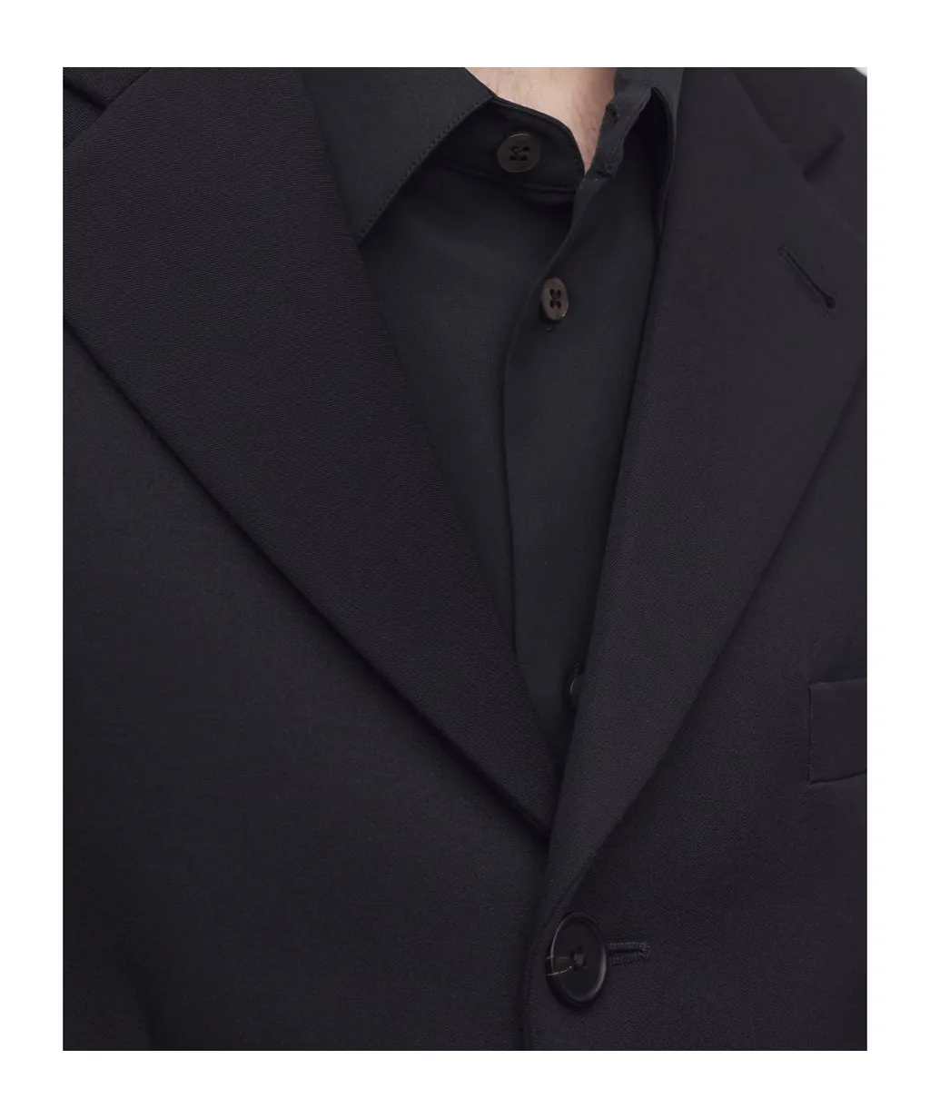 Caelum Three-Button Patch-Pocket Jacket
