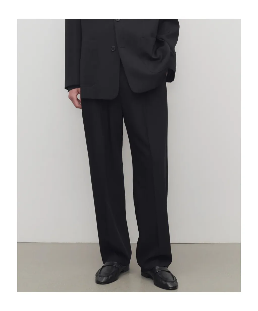 Zev Pleated Trousers