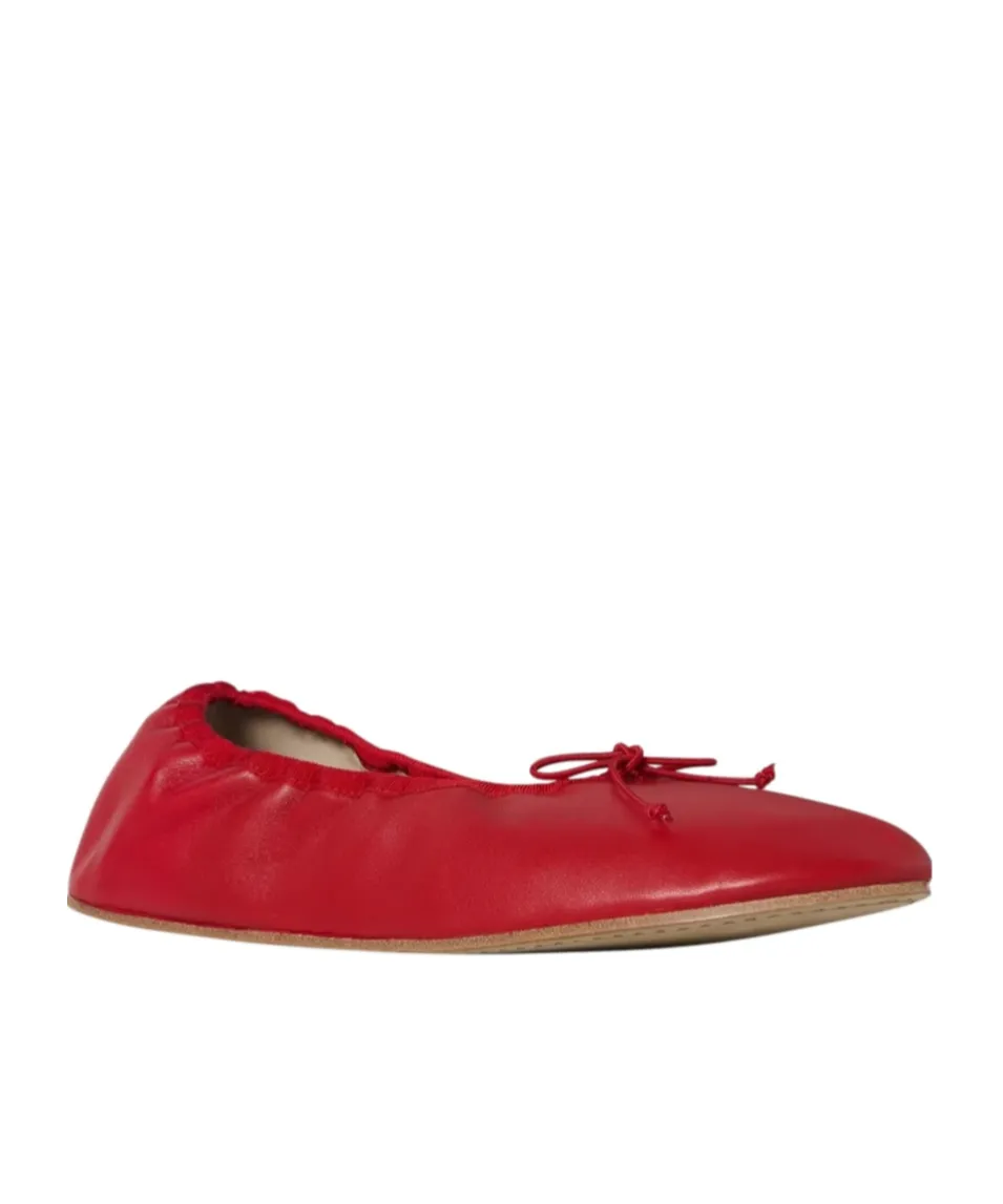 Bow Detailed Slip-On Ballet Flats