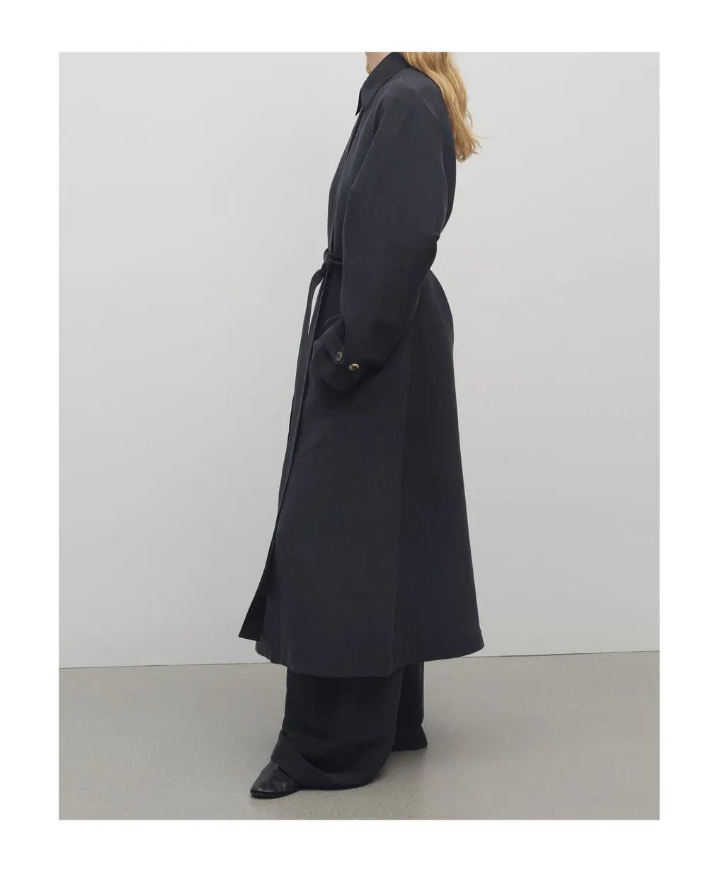 Ryo Tie-Waisted Coat