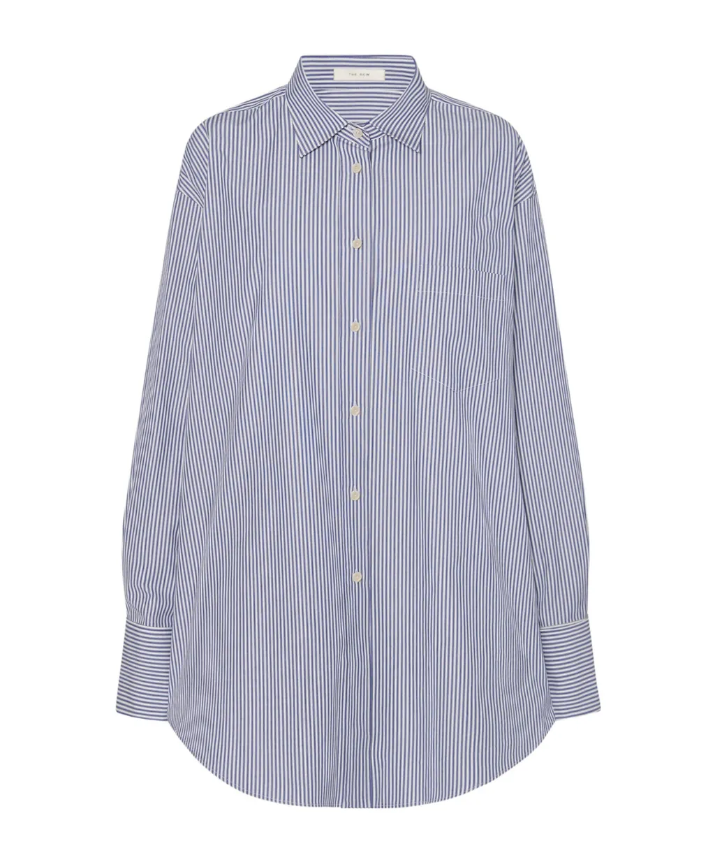 Ment Striped Long-Sleeved Shirt