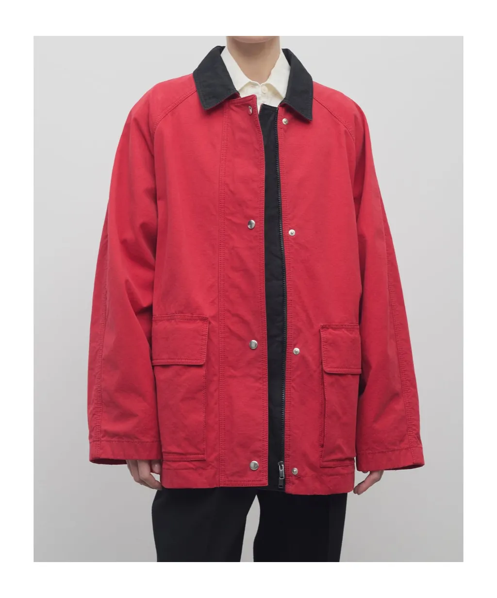 Back Yoke Detailed Utility Jacket
