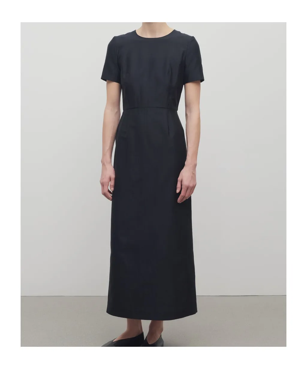 Edmonia Dress In Cotton And Silk
