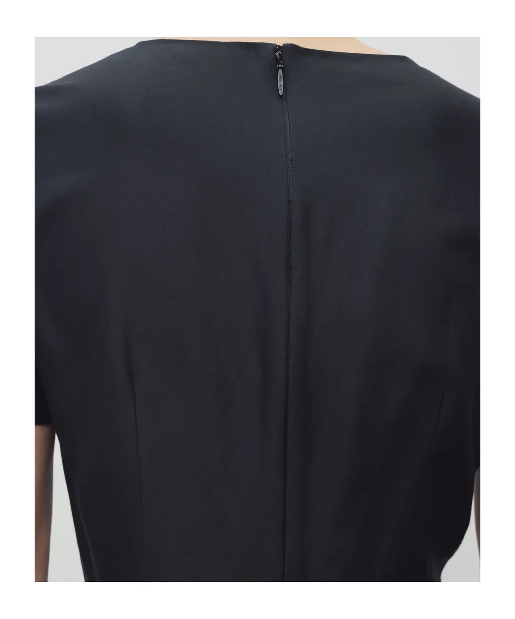 Edmonia Dress In Cotton And Silk