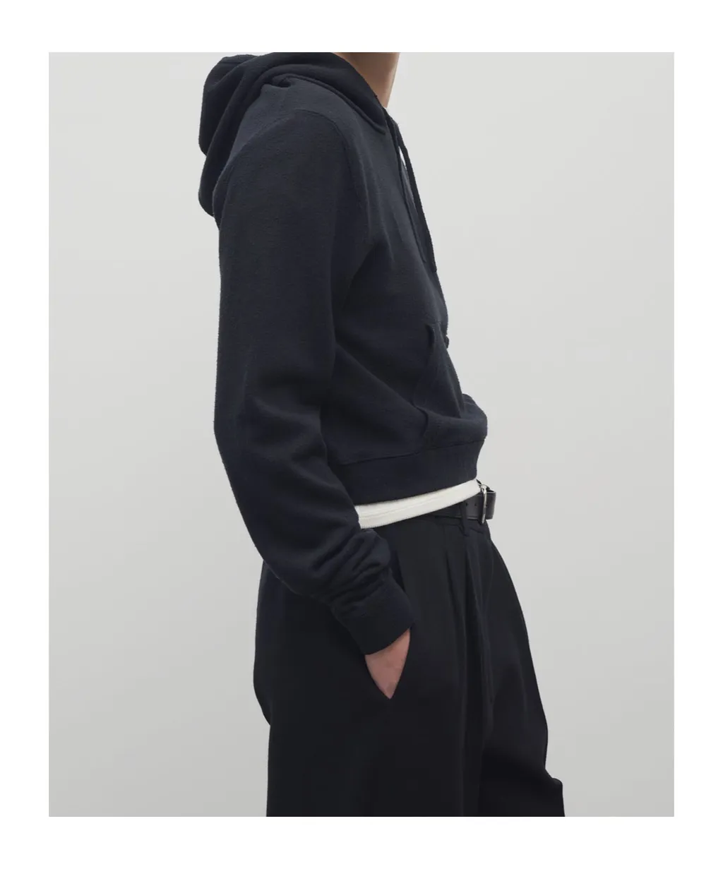 Sharka Cotton Long Koni Hooded Sweatshirt