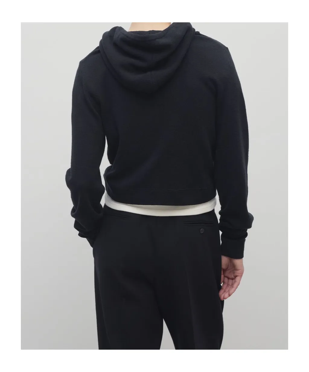 Sharka Cotton Long Koni Hooded Sweatshirt