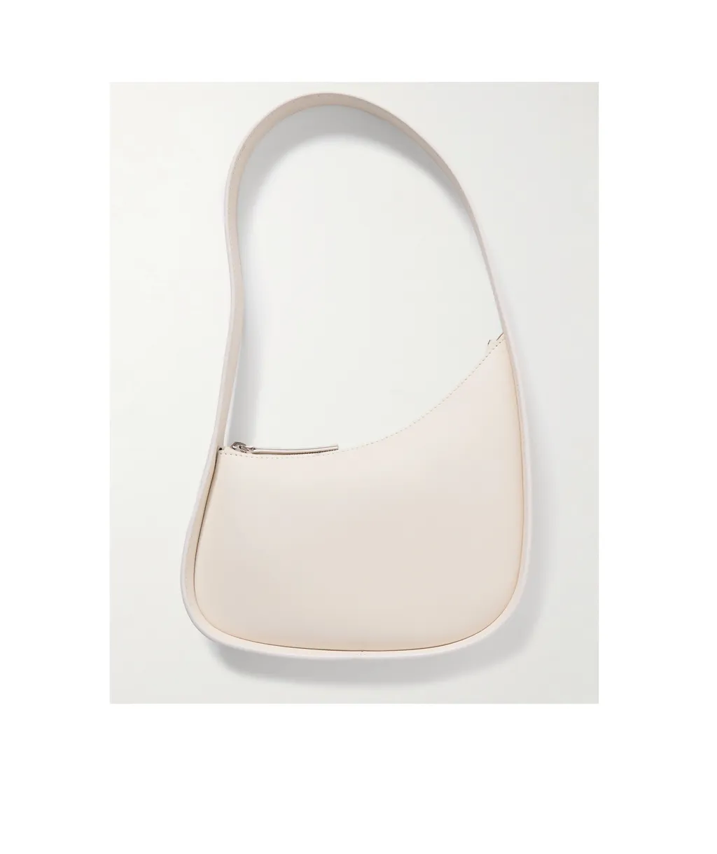 Zippered Shoulder Bag