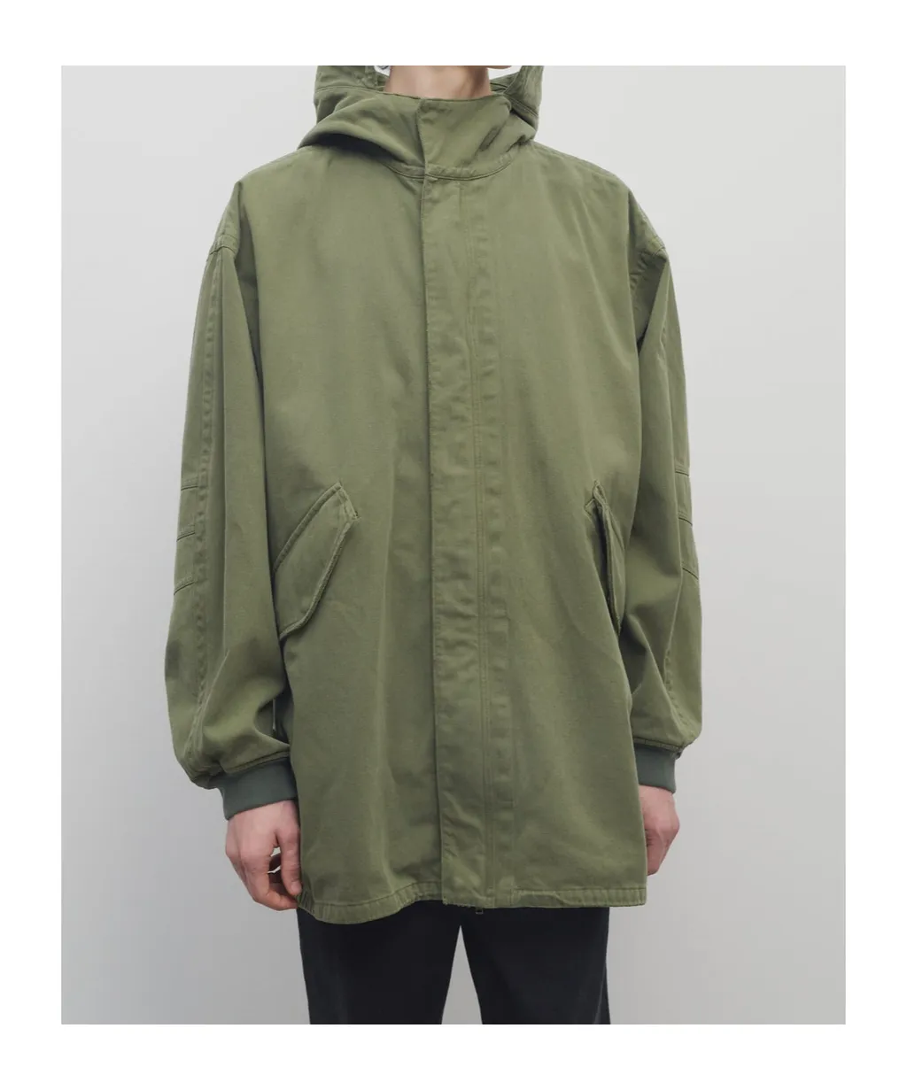 Kemet Hooded Cotton Jacket