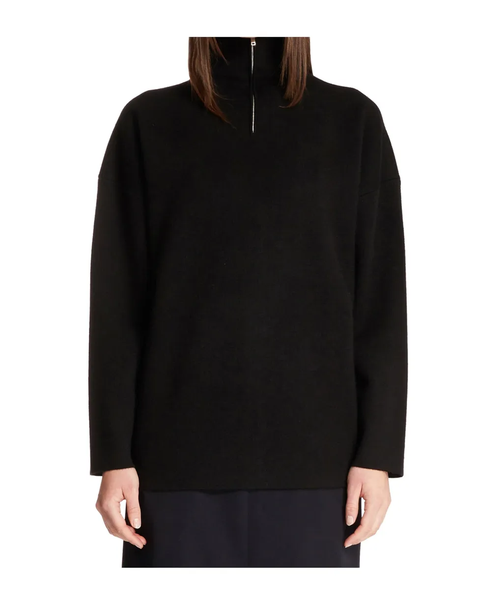 Cashmere Zip Sweater