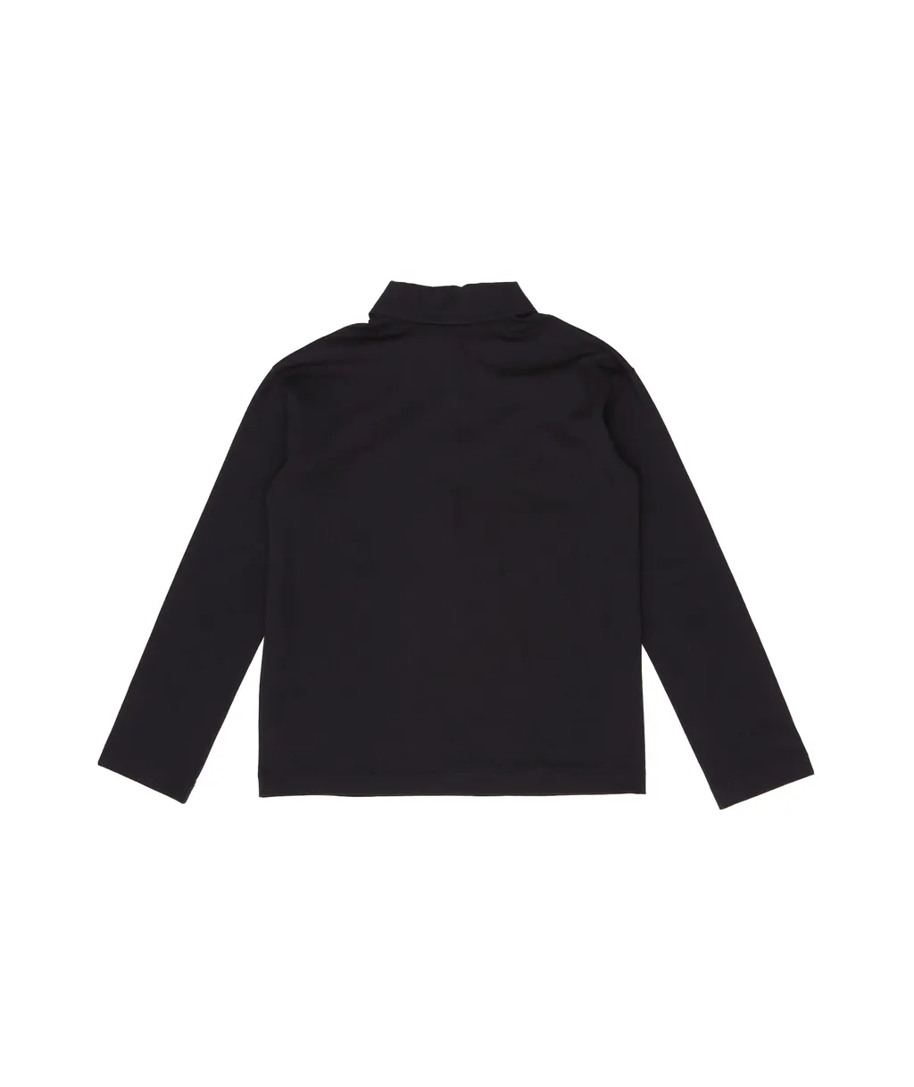 Long-Sleeved Polo Shirt