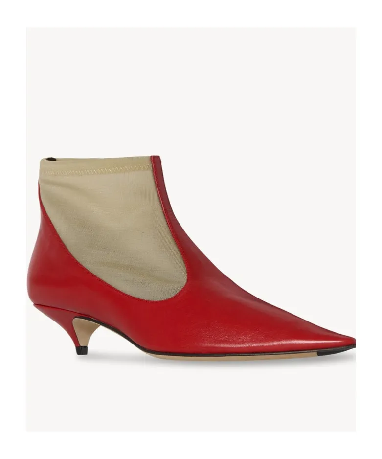 Pointed Short Boots
