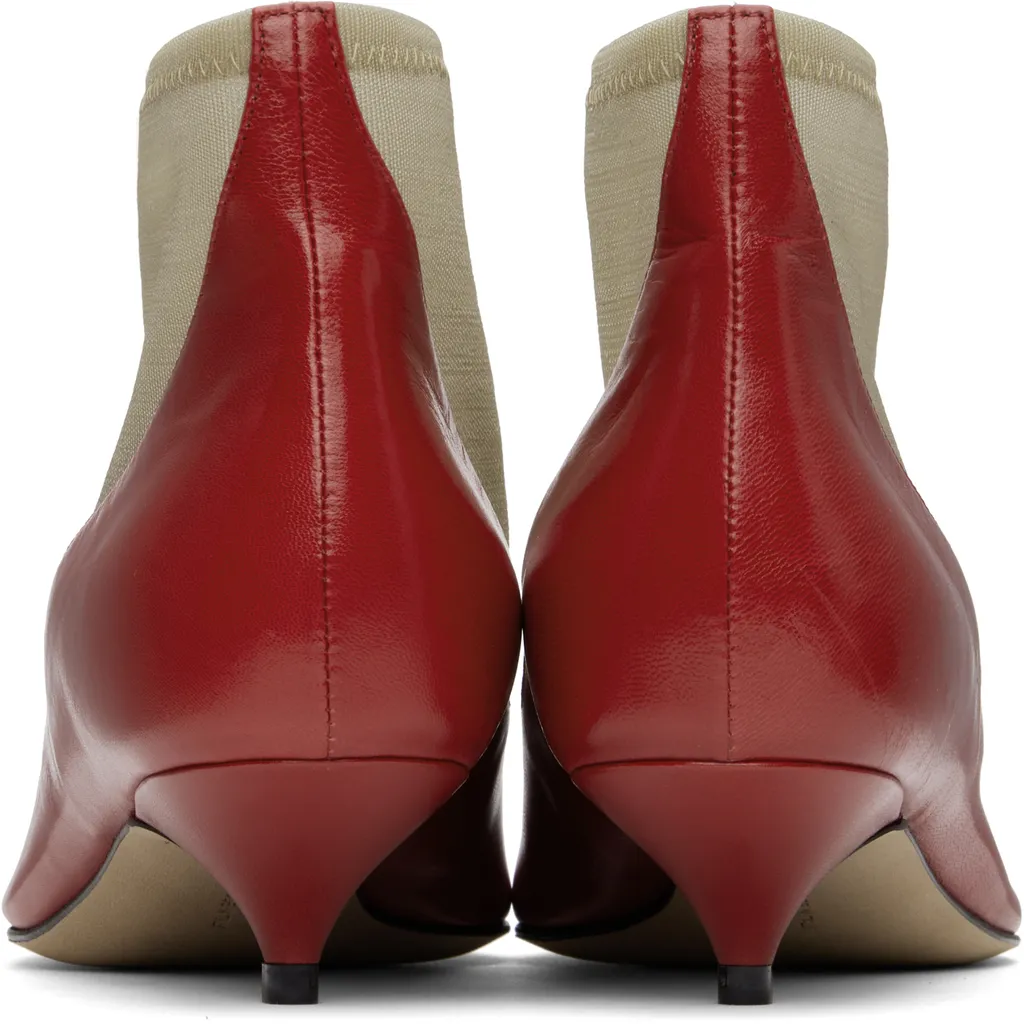 Pointed Short Boots