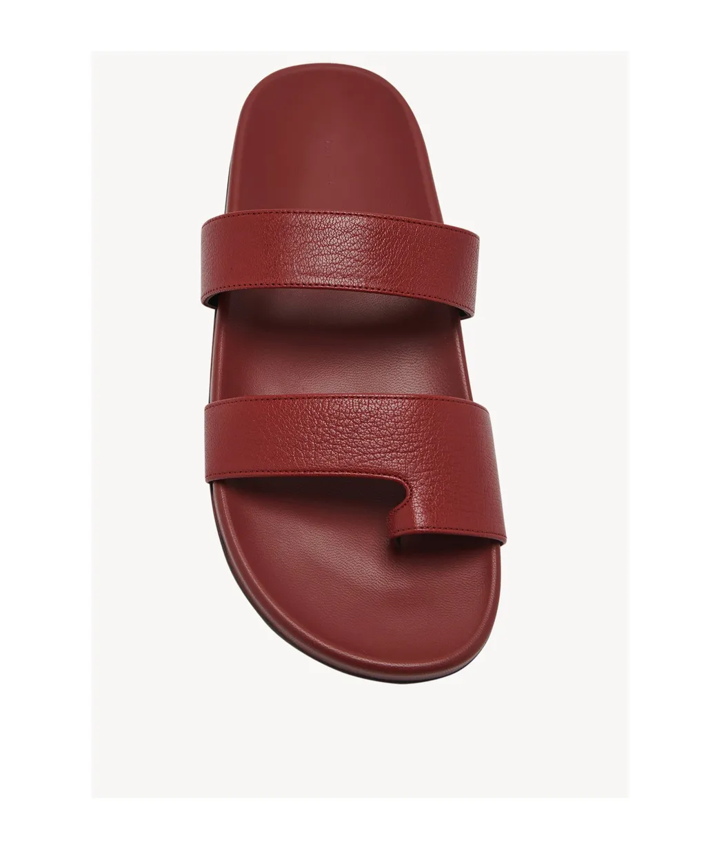 Open-Toed Flat Sandals