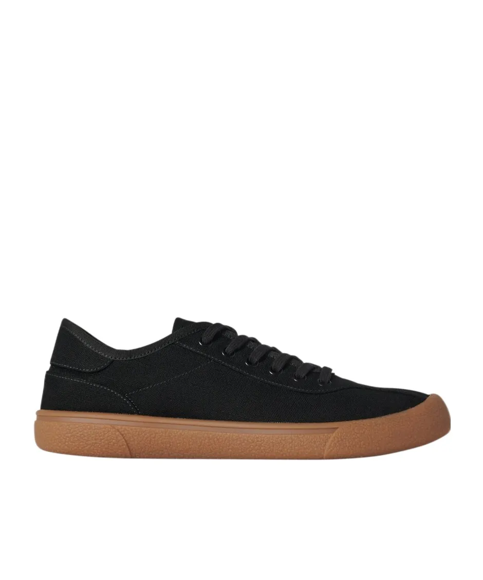 Panelled Lace-Up Sneakers