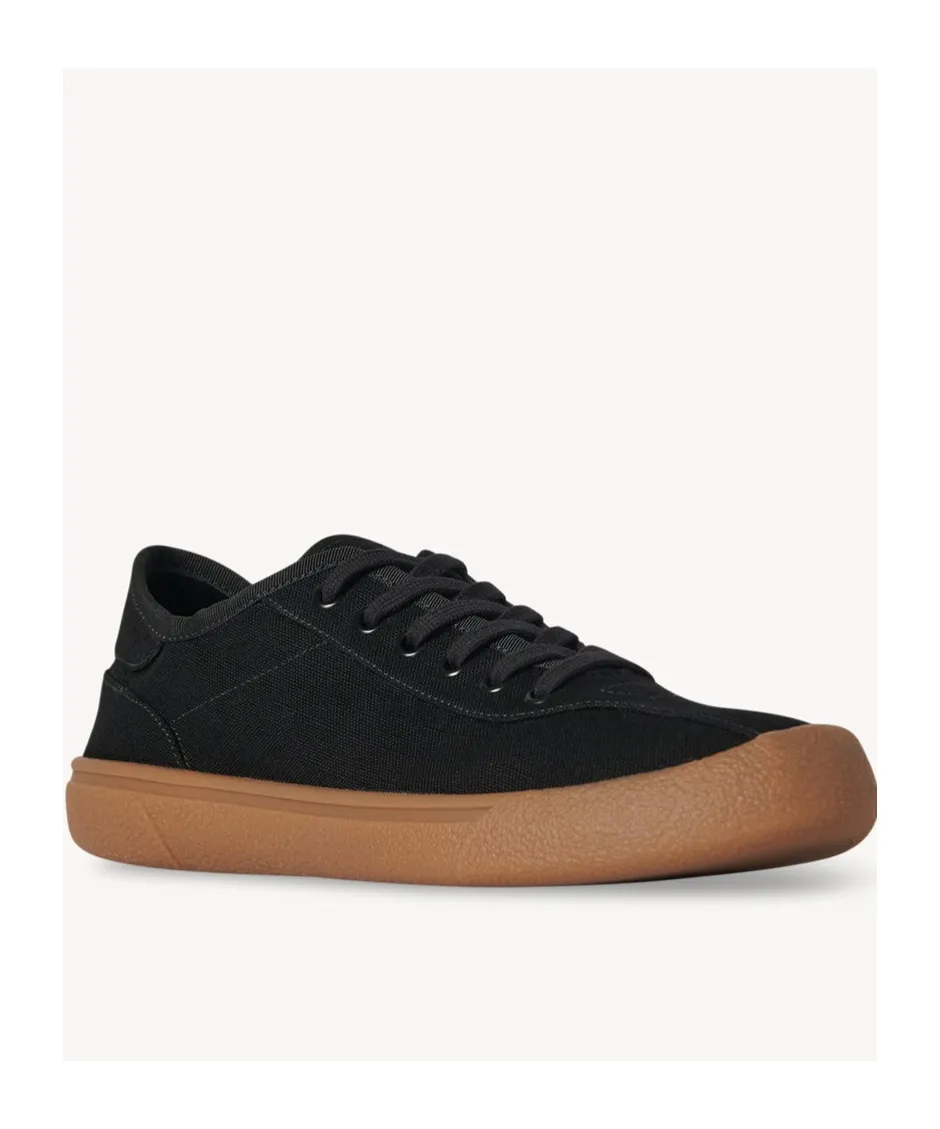 Panelled Lace-Up Sneakers