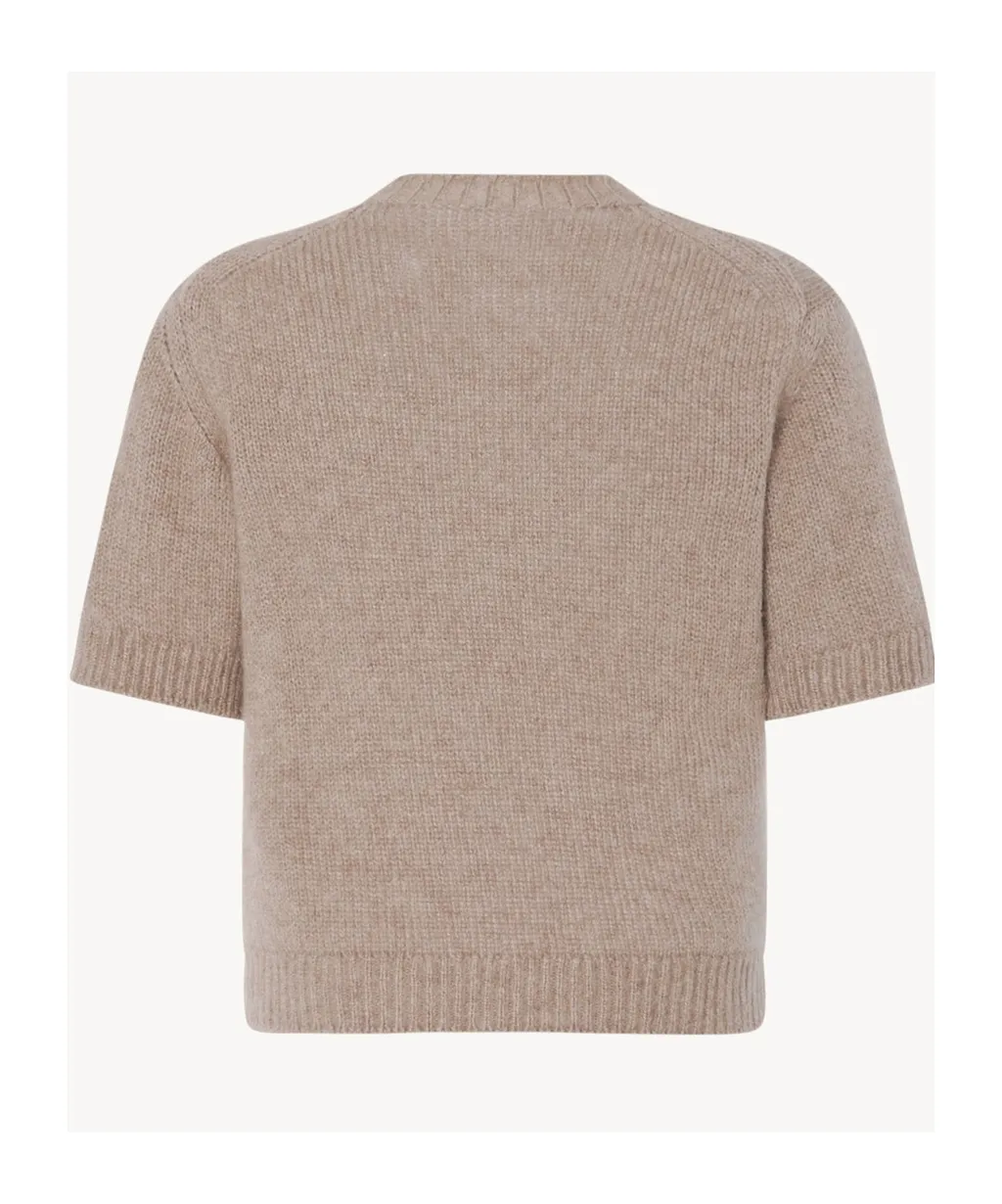 Short-Sleeved Sweater