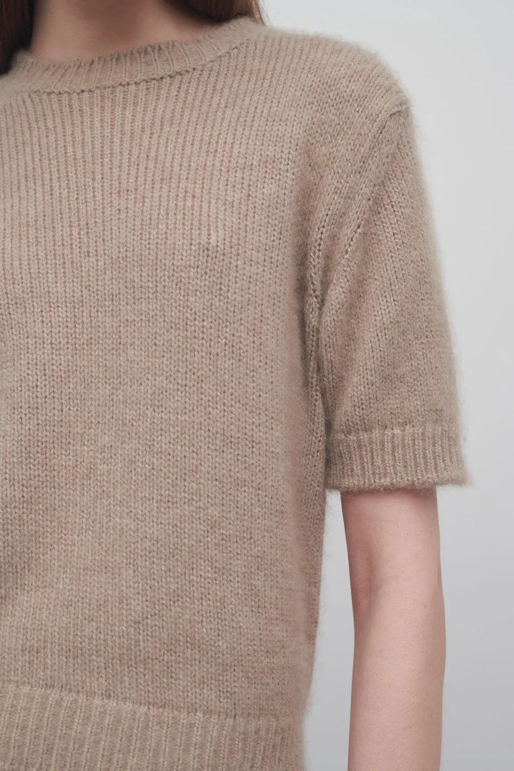 Short-Sleeved Sweater