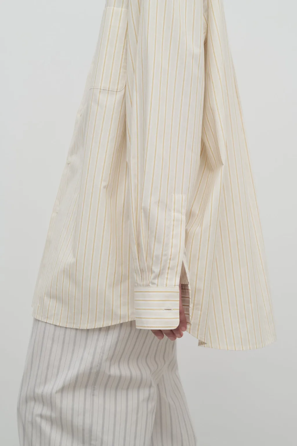 Caster Striped Poplin Shirt