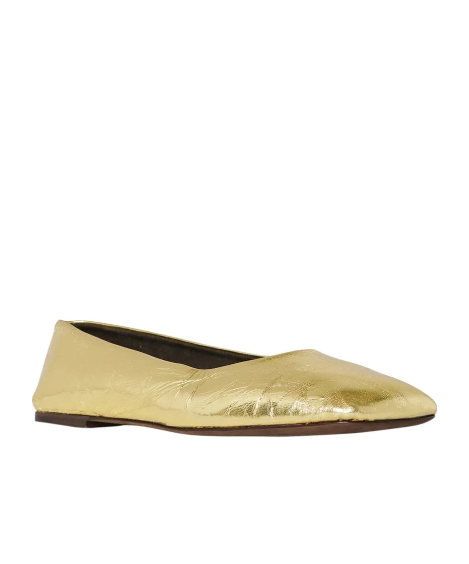 Square-Toed Ballet Flats