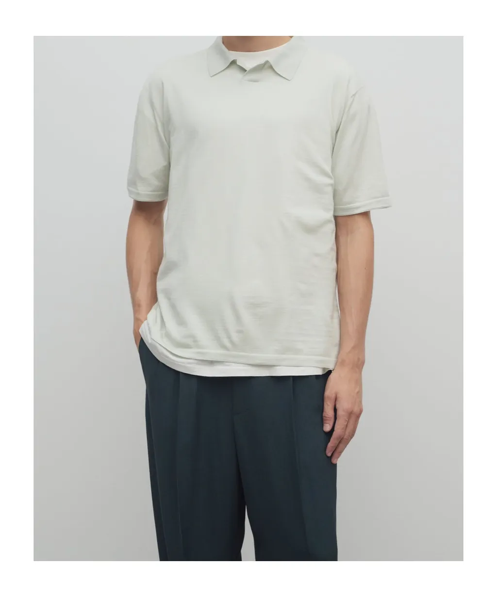 Mauro Short-Sleeved Knitted Polo Shirt