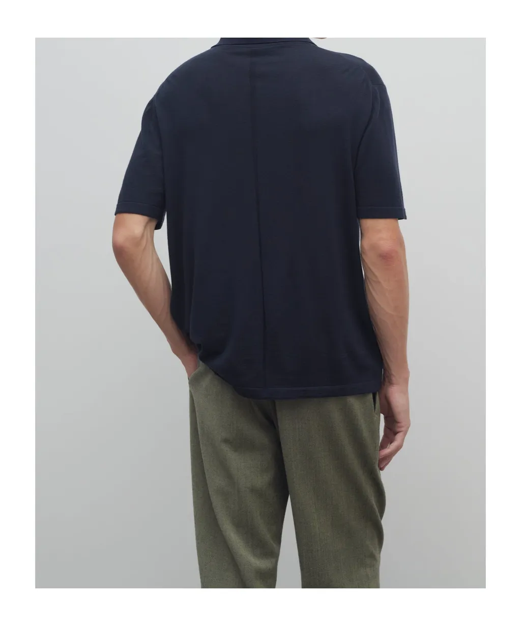 Mauro Short-Sleeved Knitted Polo Shirt