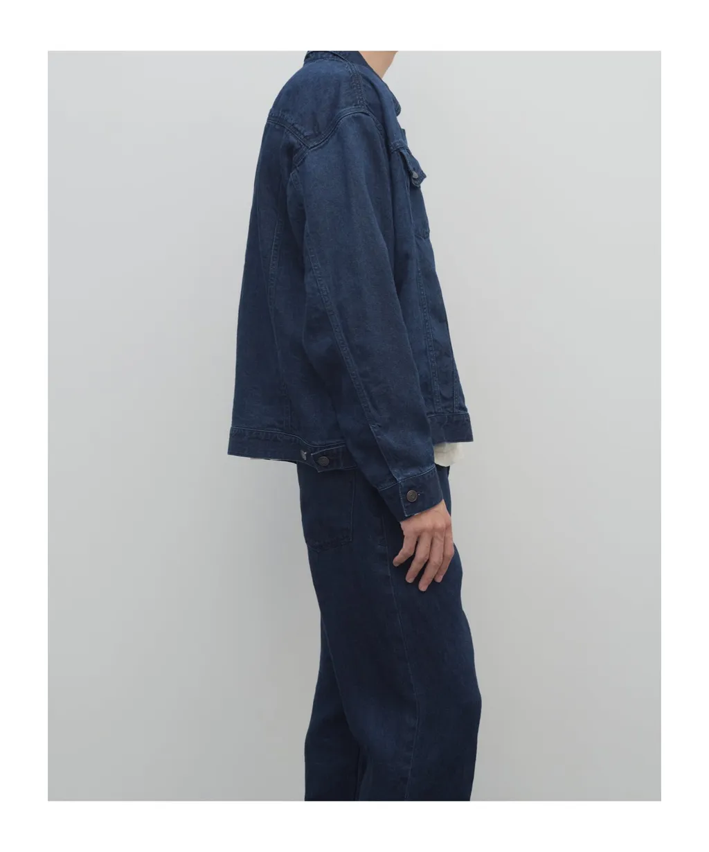 Seb Buttoned Denim Jacket
