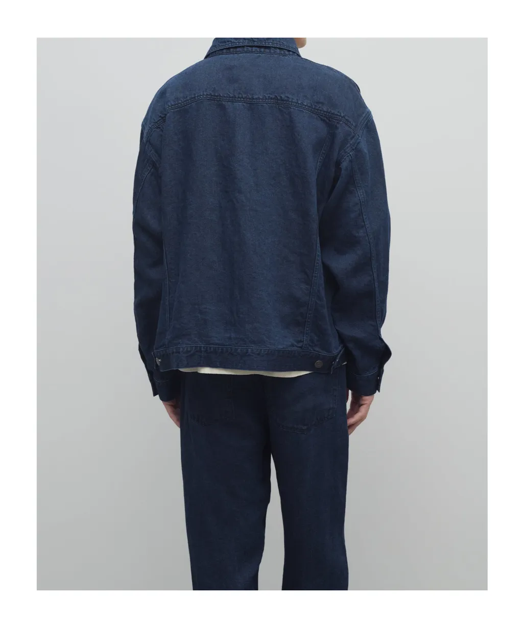 Seb Buttoned Denim Jacket
