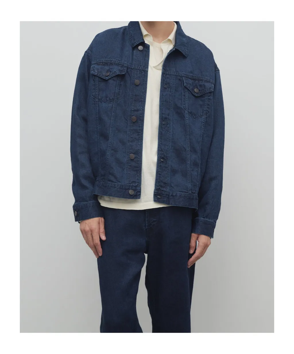 Seb Buttoned Denim Jacket