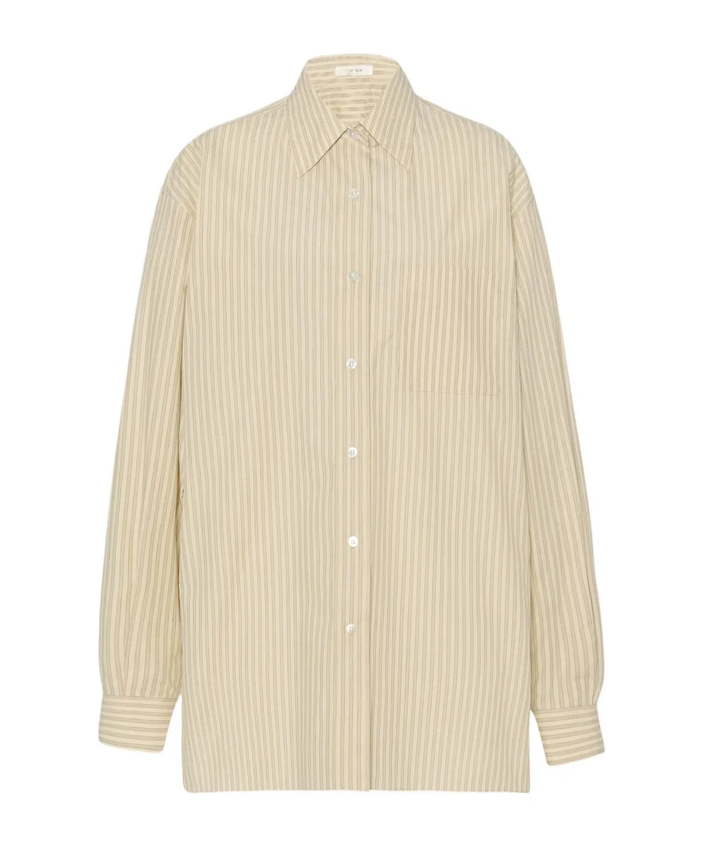 Nesson Striped Button-Up Shirt