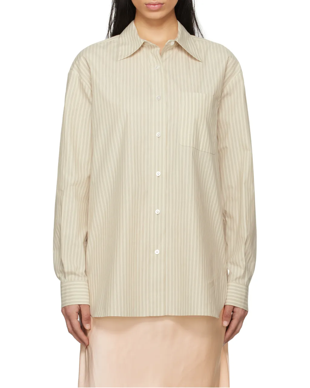 Nesson Striped Button-Up Shirt