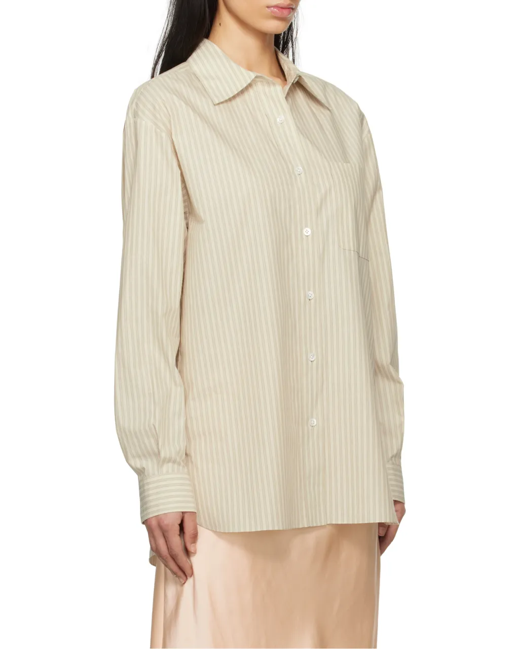 Nesson Striped Button-Up Shirt