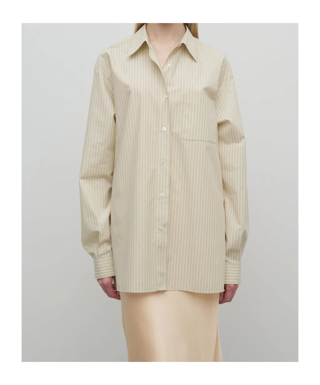 Nesson Striped Button-Up Shirt