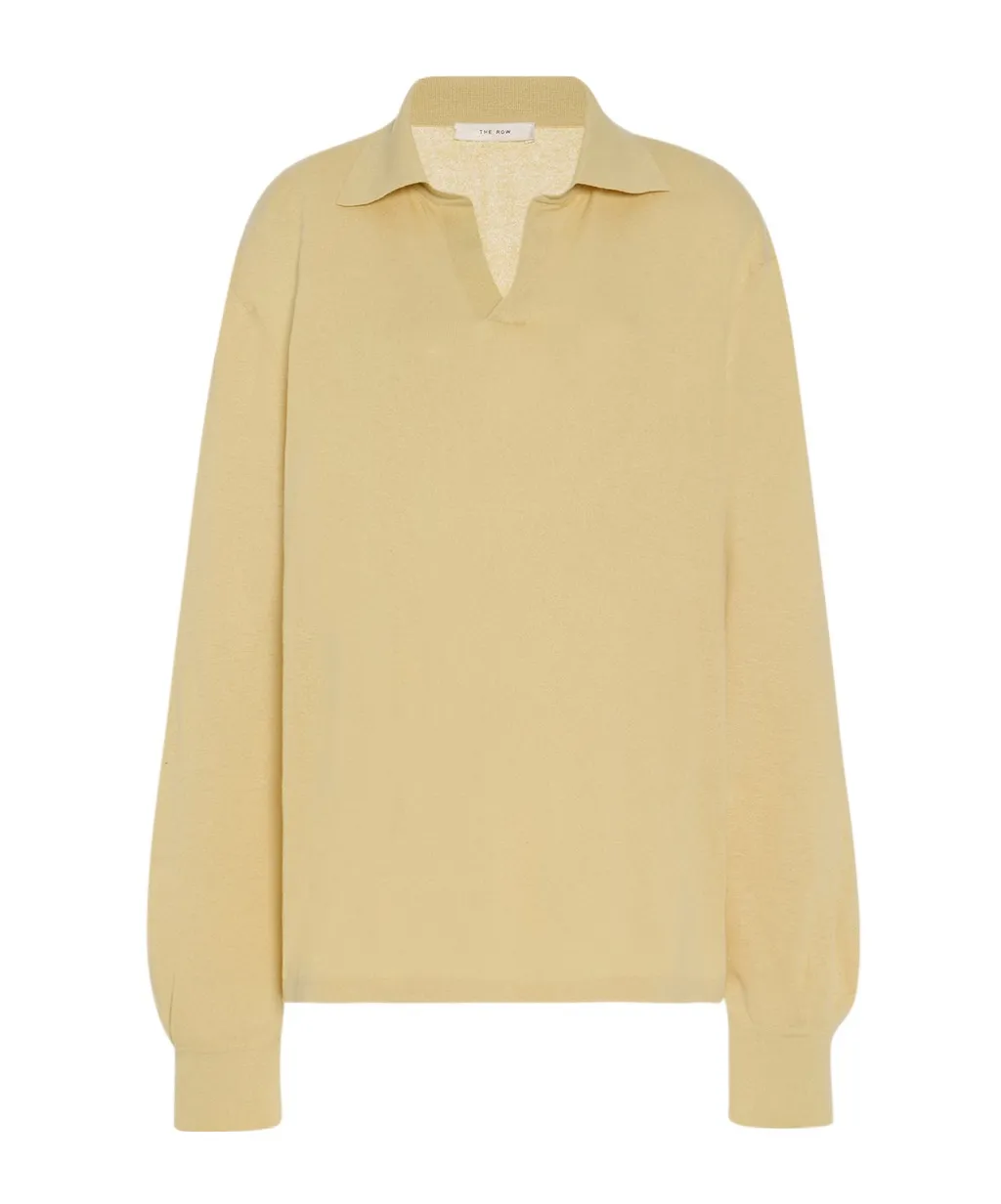 Long-Sleeved Polo Shirt